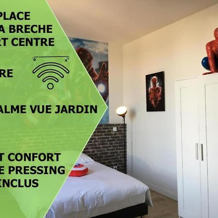 Apartamento Le Marvel Centre La Breche Wifi Vue Jardin Niort Exterior foto